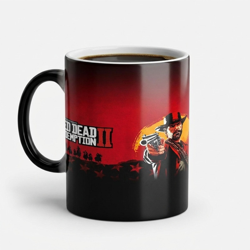 ماگ حرارتی کاکتی مدل بازی رد دد Red Dead Redemption II کد mgh30053