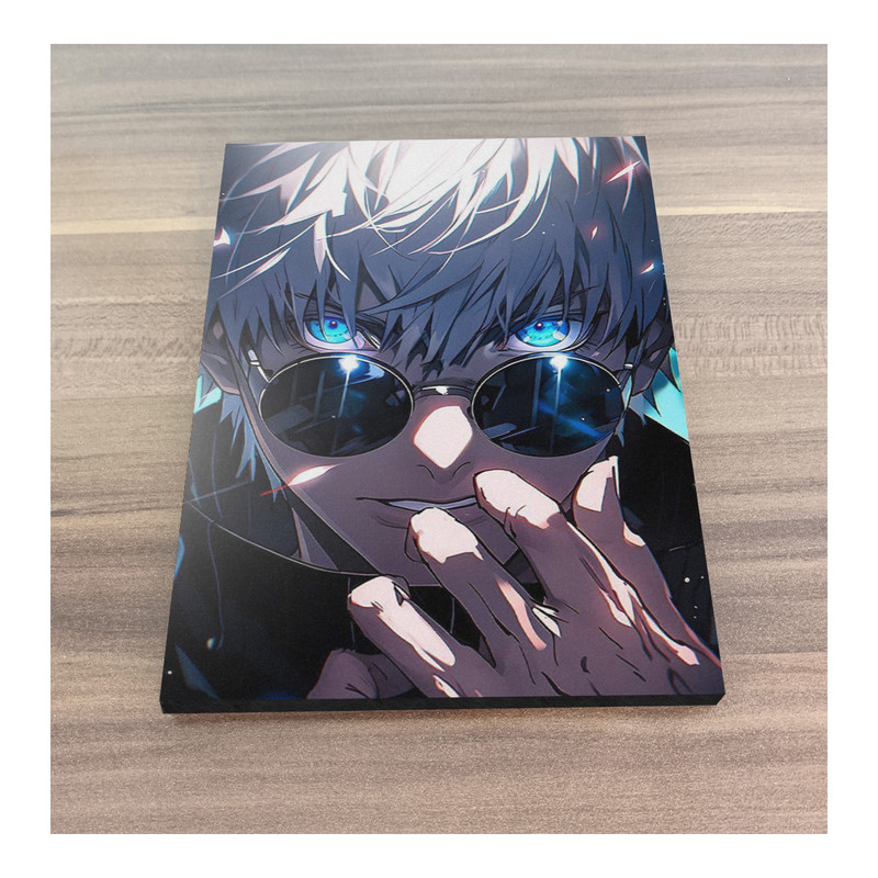 تابلو شاسی گوفی انیمه جوجوتسو کایزن مدل گوجو ساتورو Gojo Satoru Jujutsu Kaisen Anime کد GLAS45