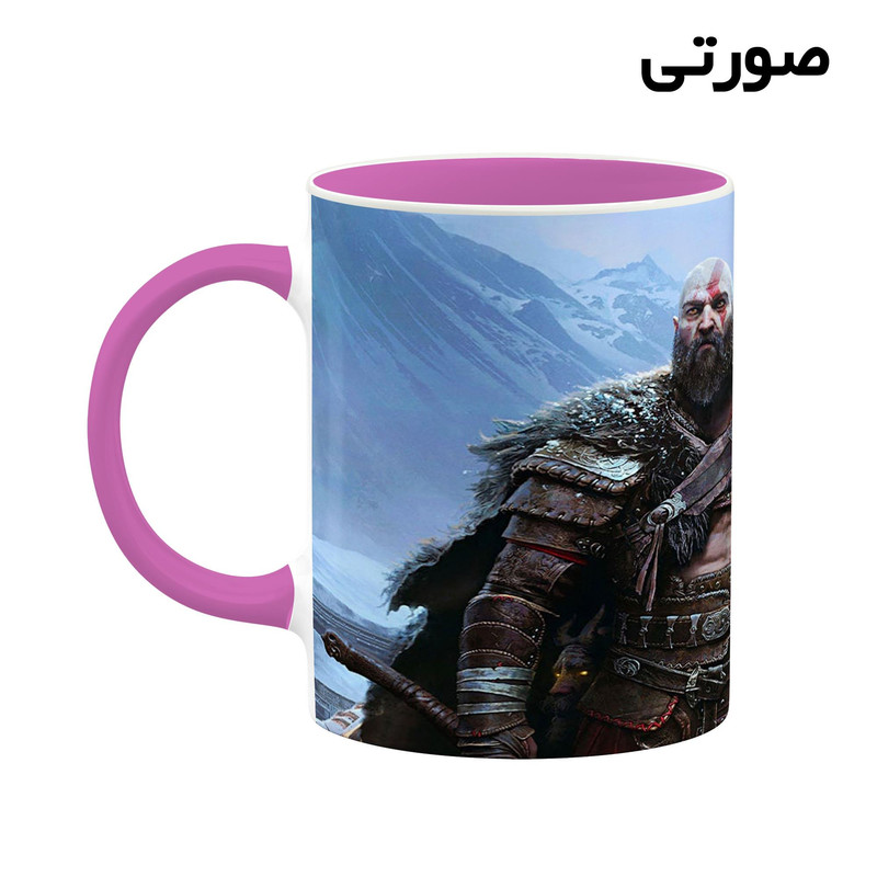 فاکس شاپ ماگ کاکتی طرح گاد آف وار God Of War مدل mgh40570