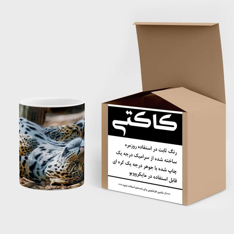 فاکس شاپ ماگ کاکتی مدل پلنگ کد mgh16667
