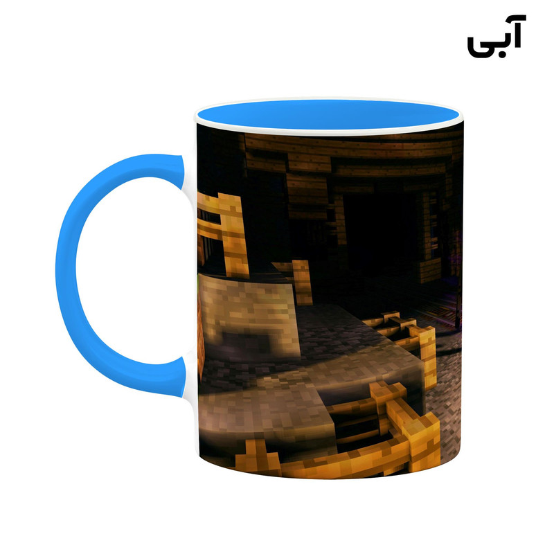 فاکس شاپ ماگ کاکتی طرح ماینکرافت minecraft مدل mgh41459