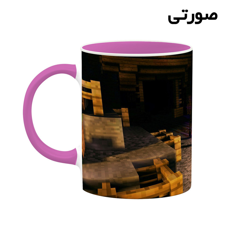 فاکس شاپ ماگ کاکتی طرح ماینکرافت minecraft مدل mgh41459