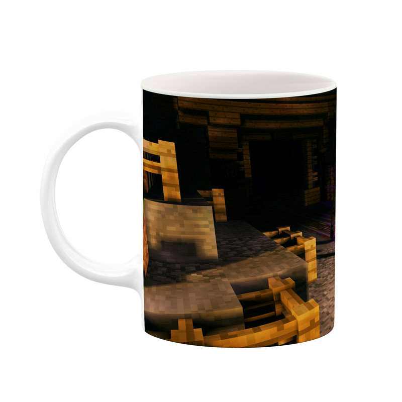 فاکس شاپ ماگ کاکتی طرح ماینکرافت minecraft مدل mgh41459