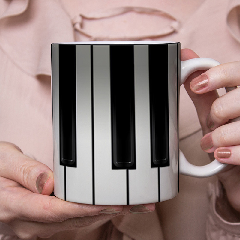 فاکس شاپ ماگ طرح Piano