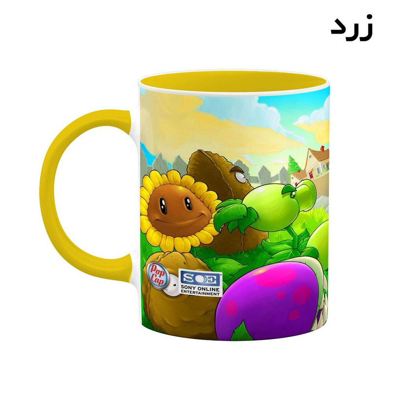فاکس شاپ ماگ کاکتی مدل بازی Plants Vs Zombies کد mgh29859