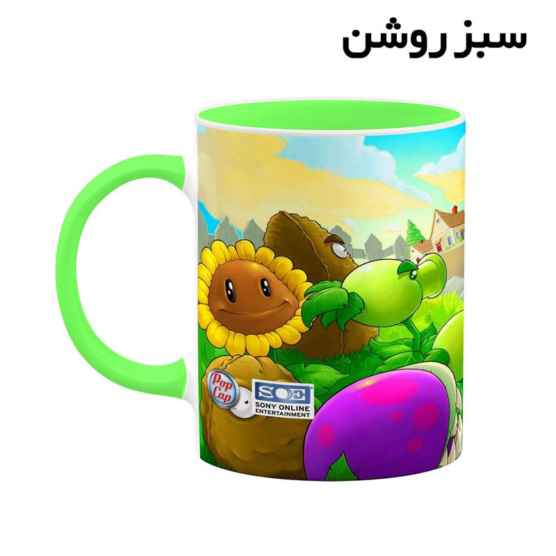 فاکس شاپ ماگ کاکتی مدل بازی Plants Vs Zombies کد mgh29859