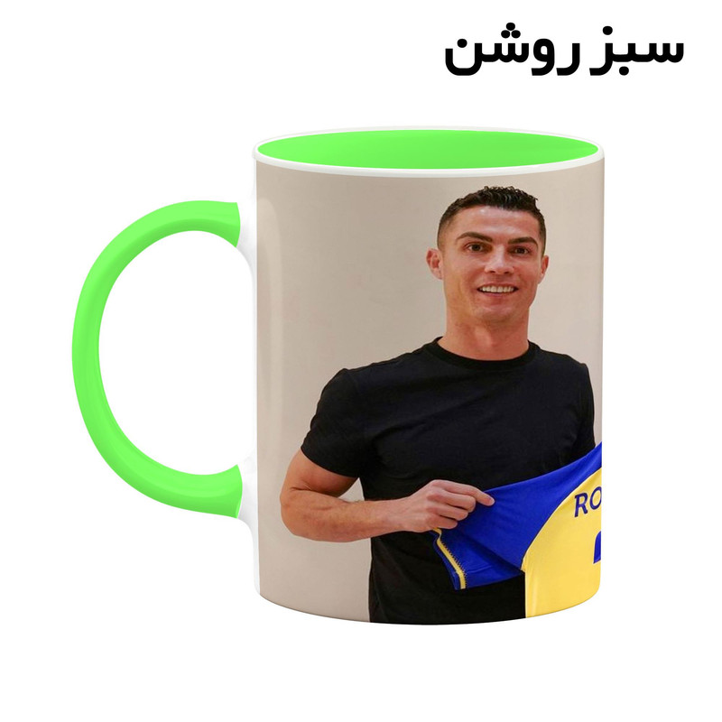 فاکس شاپ ماگ کاکتی طرح Ronaldo رونالدو مدل mgh42993