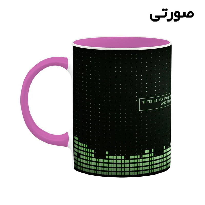 فاکس شاپ ماگ کاکتی مدل بازی تتریس Tetris کد mgh30752