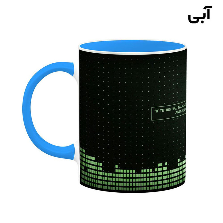فاکس شاپ ماگ کاکتی مدل بازی تتریس Tetris کد mgh30752