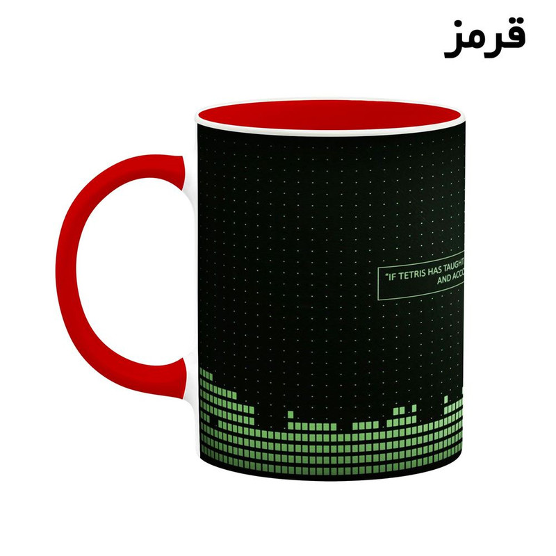 فاکس شاپ ماگ کاکتی مدل بازی تتریس Tetris کد mgh30752