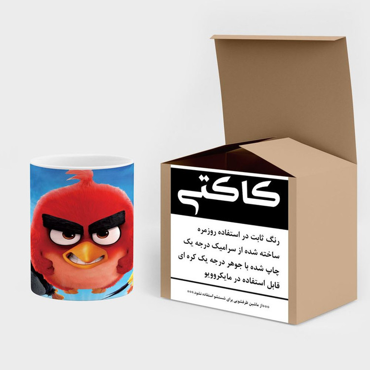فاکس شاپ ماگ کاکتی مدل بازی پرندگان خشمگین Angry Birds کد mgh27458