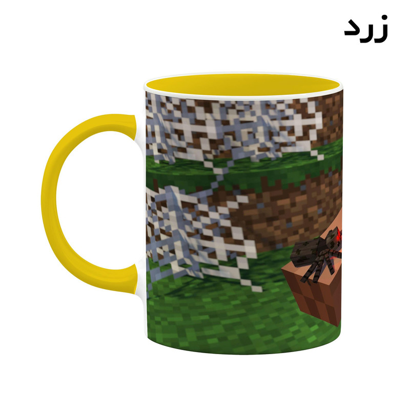 فاکس شاپ ماگ کاکتی طرح ماینکرافت minecraft مدل mgh41055