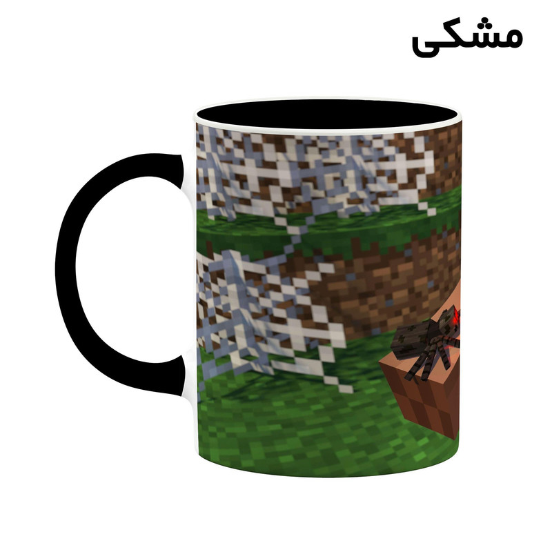 فاکس شاپ ماگ کاکتی طرح ماینکرافت minecraft مدل mgh41055