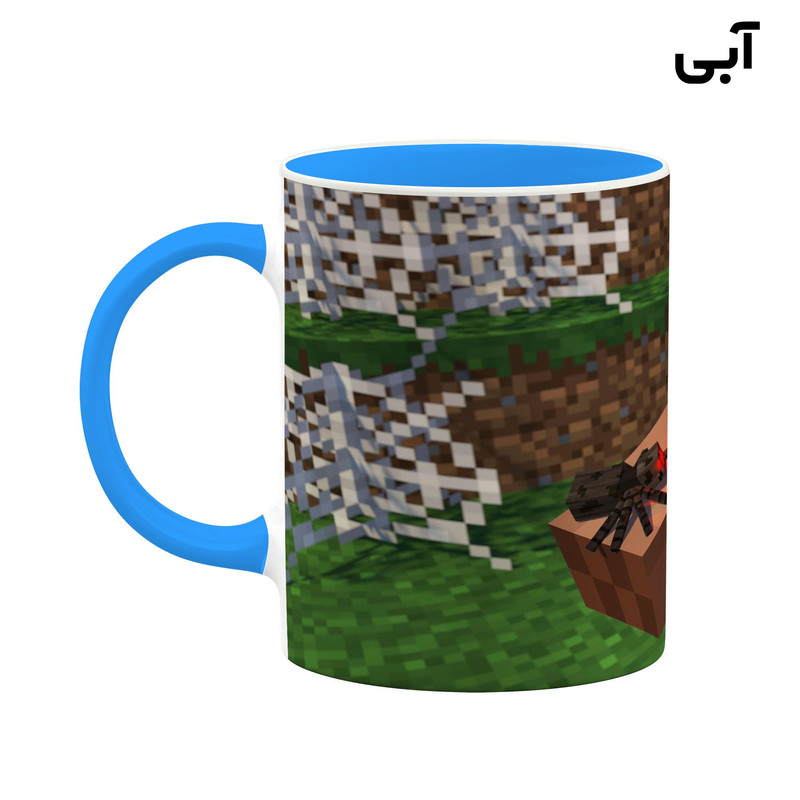 فاکس شاپ ماگ کاکتی طرح ماینکرافت minecraft مدل mgh41055
