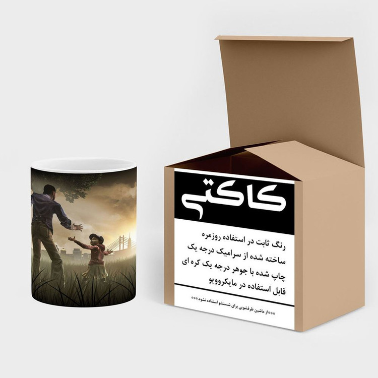 فاکس شاپ ماگ کاکتی مدل بازی واکینگ دد The Walking Dead کد mgh31088