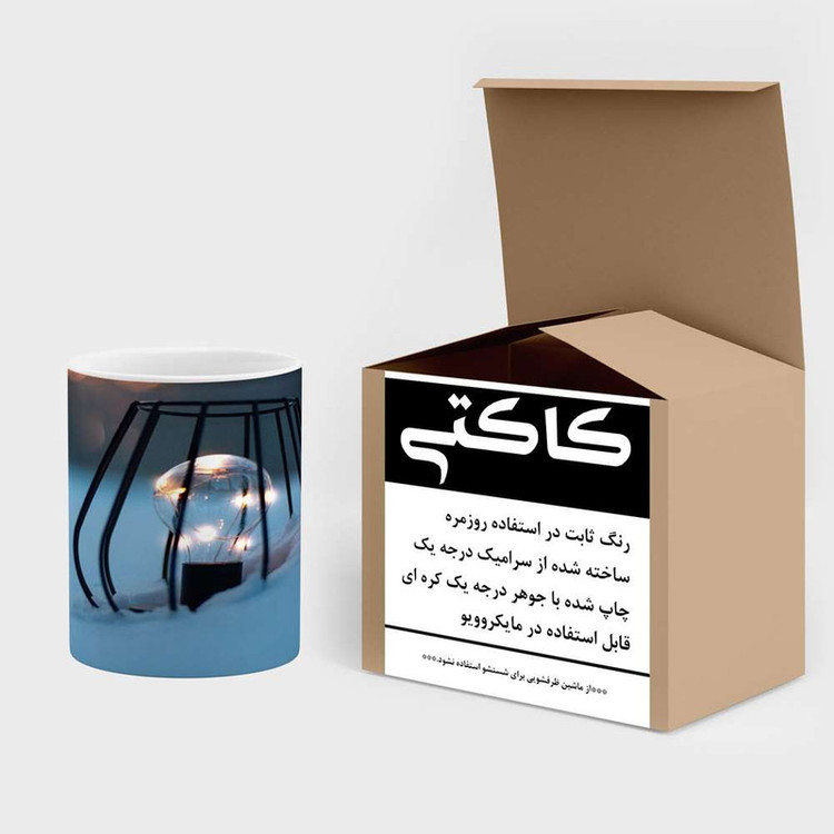 فاکس شاپ ماگ کاکتی مدل لامپفندک کد mgh16707