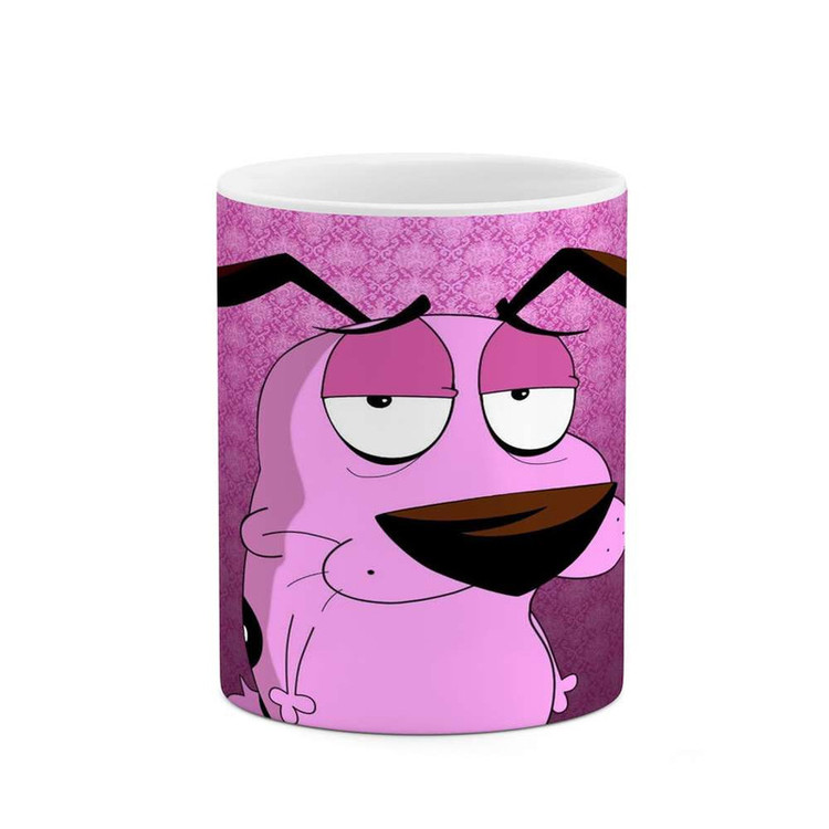 فاکس شاپ ماگ کاکتی مدل کارتون Courage The Cowardly Dog کد mgh22420
