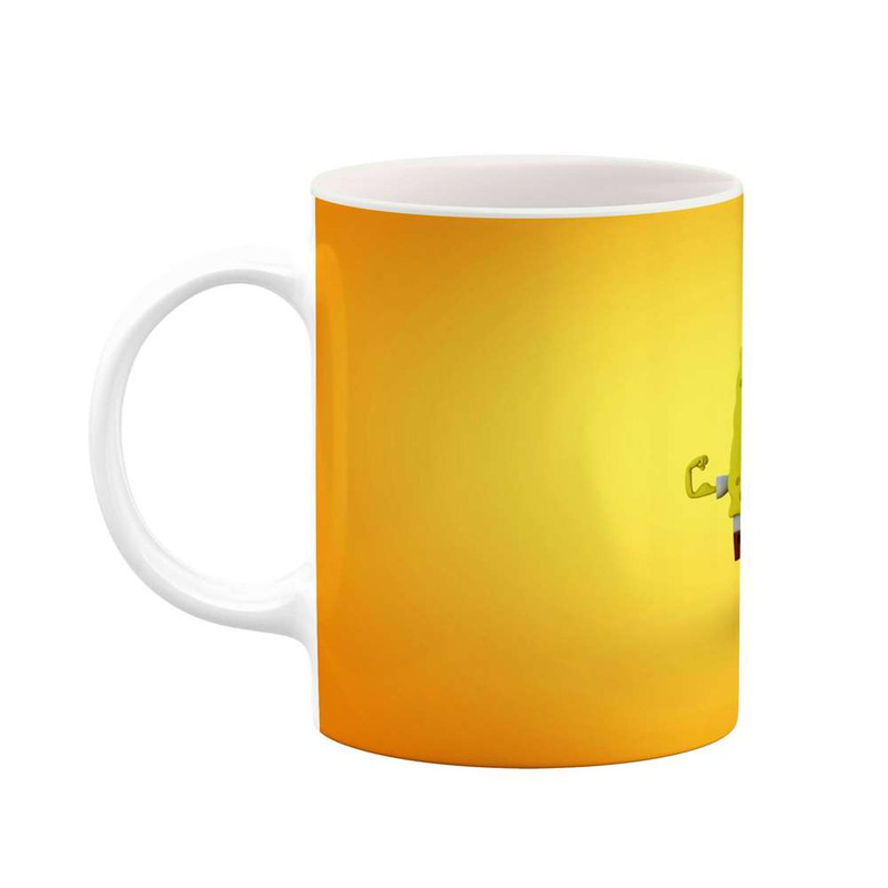 فاکس شاپ ماگ کاکتی مدل کارتون باب اسفنجی کد mgh23499
