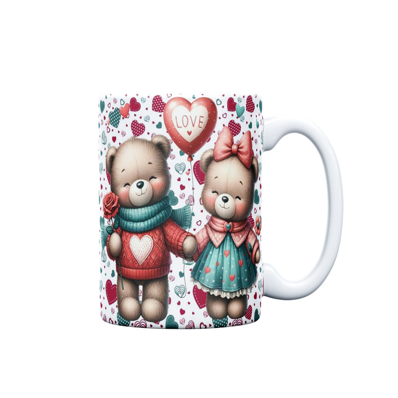 فاکس شاپ ماگ مدل عروسک Love کد 020
