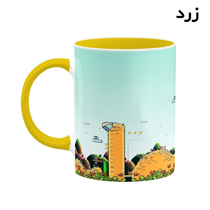 فاکس شاپ ماگ کاکتی مدل بازی سوپر ماریو Super Mario World 2 Yoshi39s Island کد mgh30651