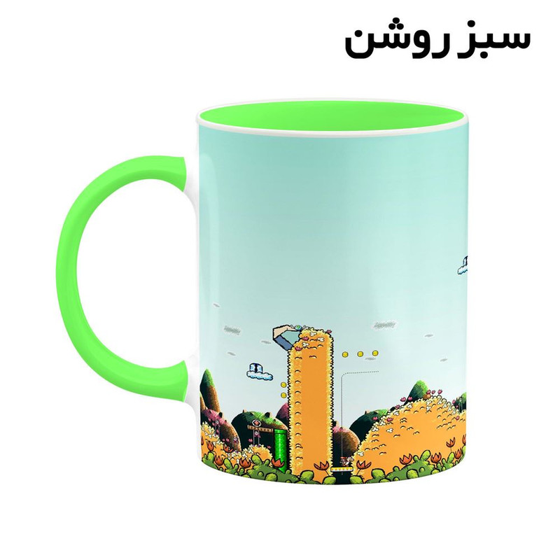 فاکس شاپ ماگ کاکتی مدل بازی سوپر ماریو Super Mario World 2 Yoshi39s Island کد mgh30651