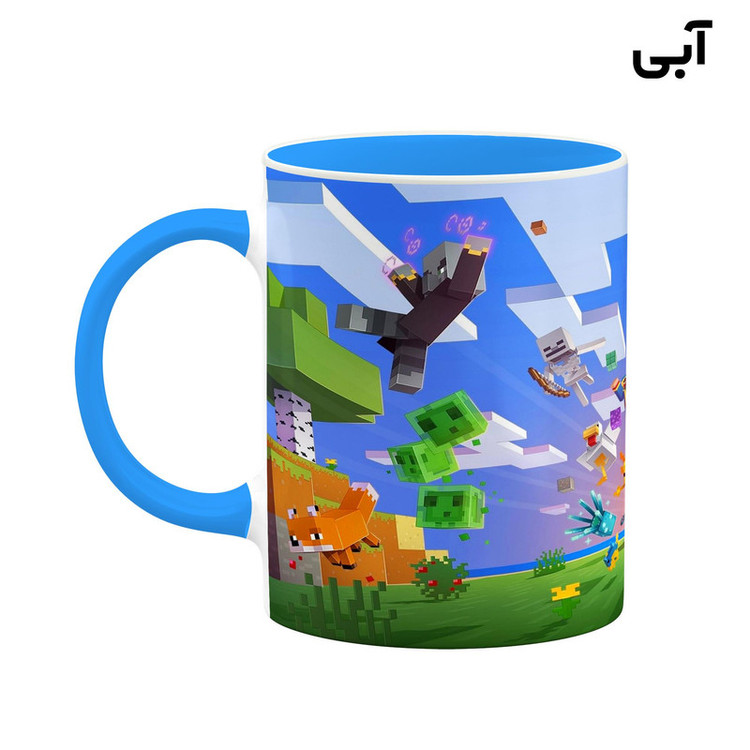 فاکس شاپ ماگ کاکتی طرح ماینکرافت minecraft مدل mgh41346