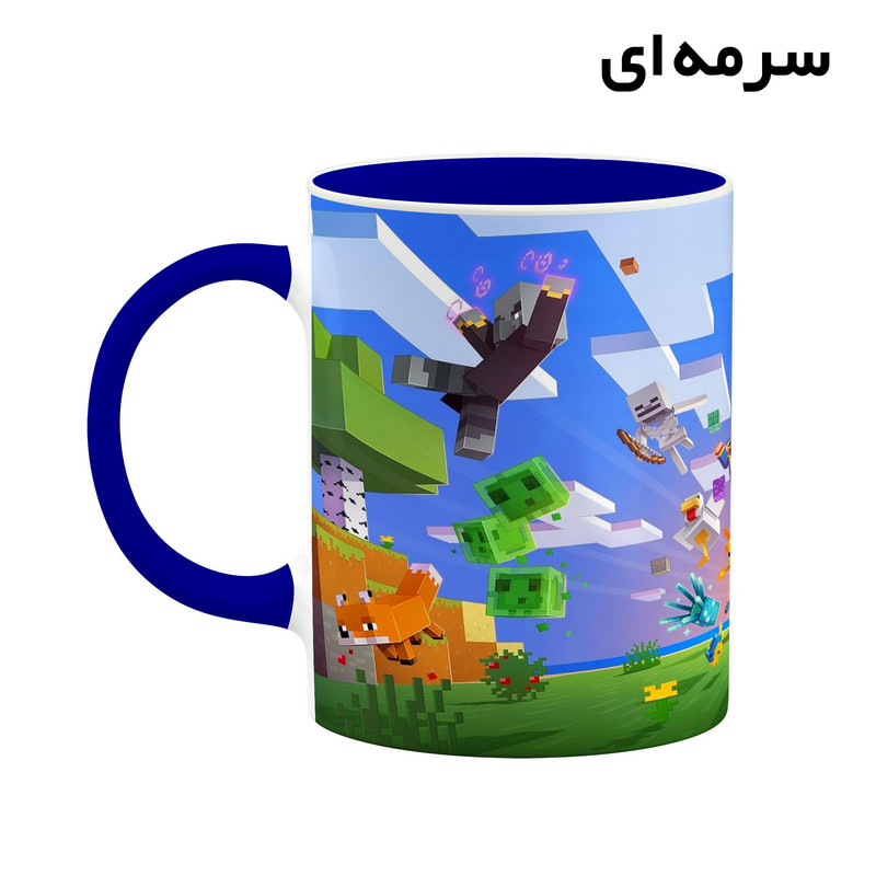 فاکس شاپ ماگ کاکتی طرح ماینکرافت minecraft مدل mgh41346