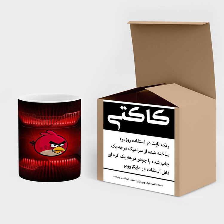 فاکس شاپ ماگ کاکتی مدل بازی پرندگان خشمگین Angry Birds کد mgh27488