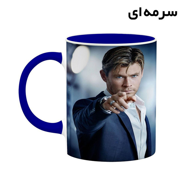فاکس شاپ ماگ کاکتی طرح Chris Hemsworth مدل mgh25578