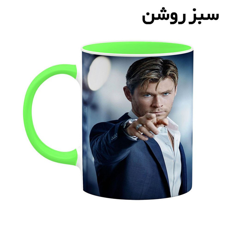 فاکس شاپ ماگ کاکتی طرح Chris Hemsworth مدل mgh25578