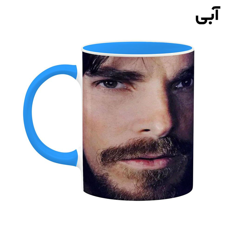 فاکس شاپ ماگ کاکتی طرح Christian Bale مدل mgh25654