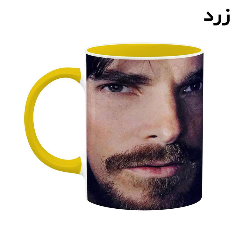 فاکس شاپ ماگ کاکتی طرح Christian Bale مدل mgh25654