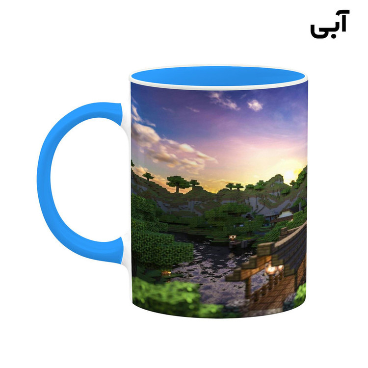 فاکس شاپ ماگ کاکتی طرح ماینکرافت minecraft مدل mgh41257