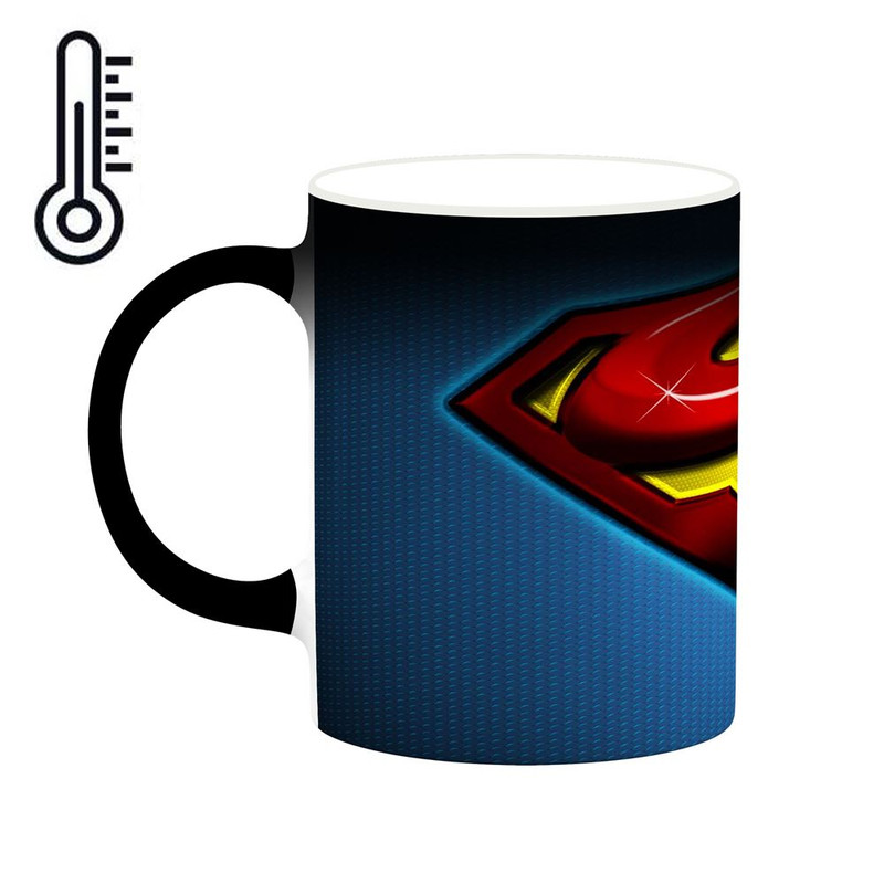 فاکس شاپ ماگ حرارتی کاکتی مدل سوپرمن Superman کد mgh39975