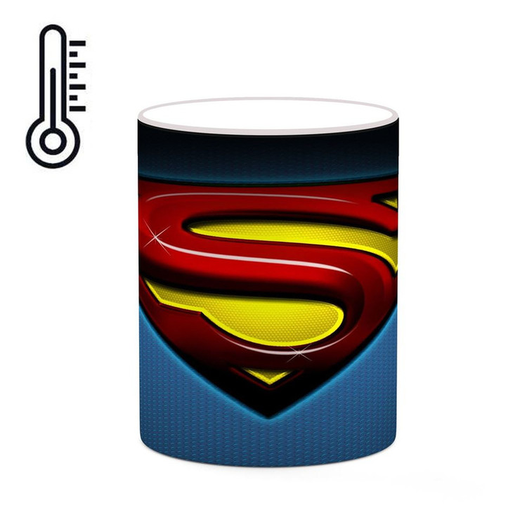 فاکس شاپ ماگ حرارتی کاکتی مدل سوپرمن Superman کد mgh39975