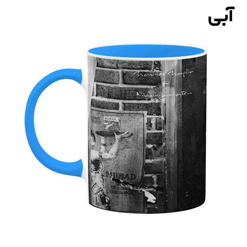 فاکس شاپ ماگ کاکتی طرح چارلی چاپلین Charlie Chaplin مدل mgh25471