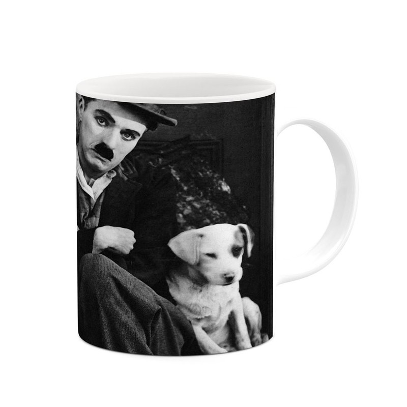 فاکس شاپ ماگ کاکتی طرح چارلی چاپلین Charlie Chaplin مدل mgh25471