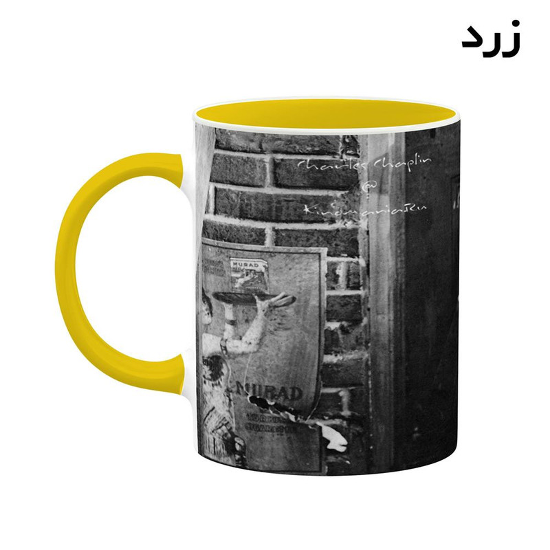 فاکس شاپ ماگ کاکتی طرح چارلی چاپلین Charlie Chaplin مدل mgh25471