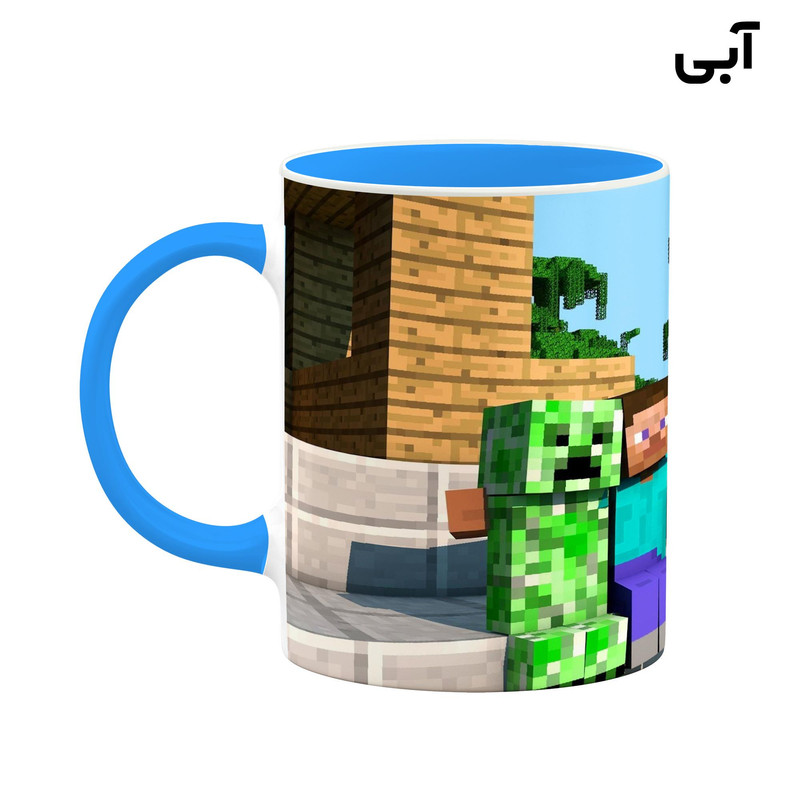 فاکس شاپ ماگ کاکتی طرح ماینکرافت minecraft مدل mgh41255