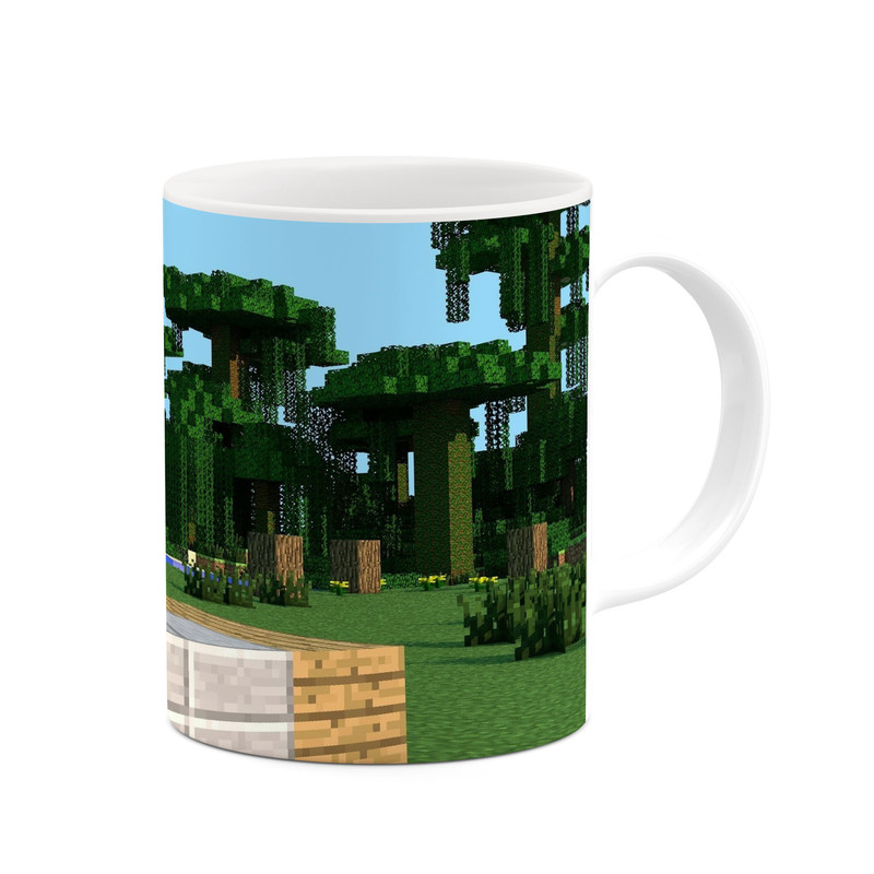فاکس شاپ ماگ کاکتی طرح ماینکرافت minecraft مدل mgh41255