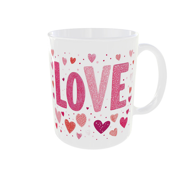 فاکس شاپ ماگ مدل عشق طرح LOVE کد 17