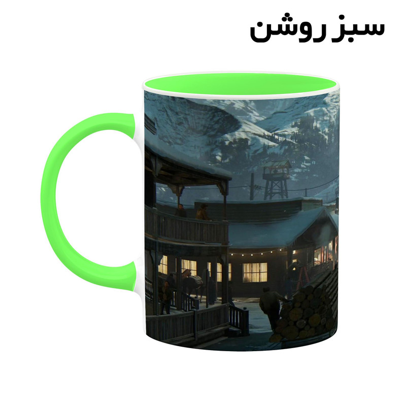 فاکس شاپ ماگ کاکتی طرح سریال The Last Of Us مدل mgh42030