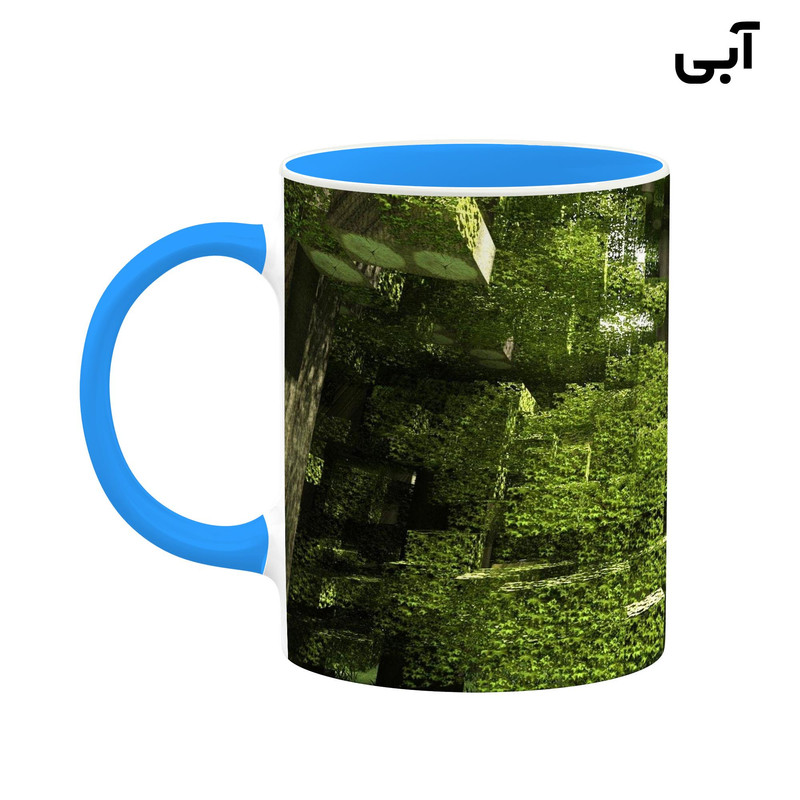 فاکس شاپ ماگ کاکتی طرح ماینکرافت minecraft مدل mgh41076