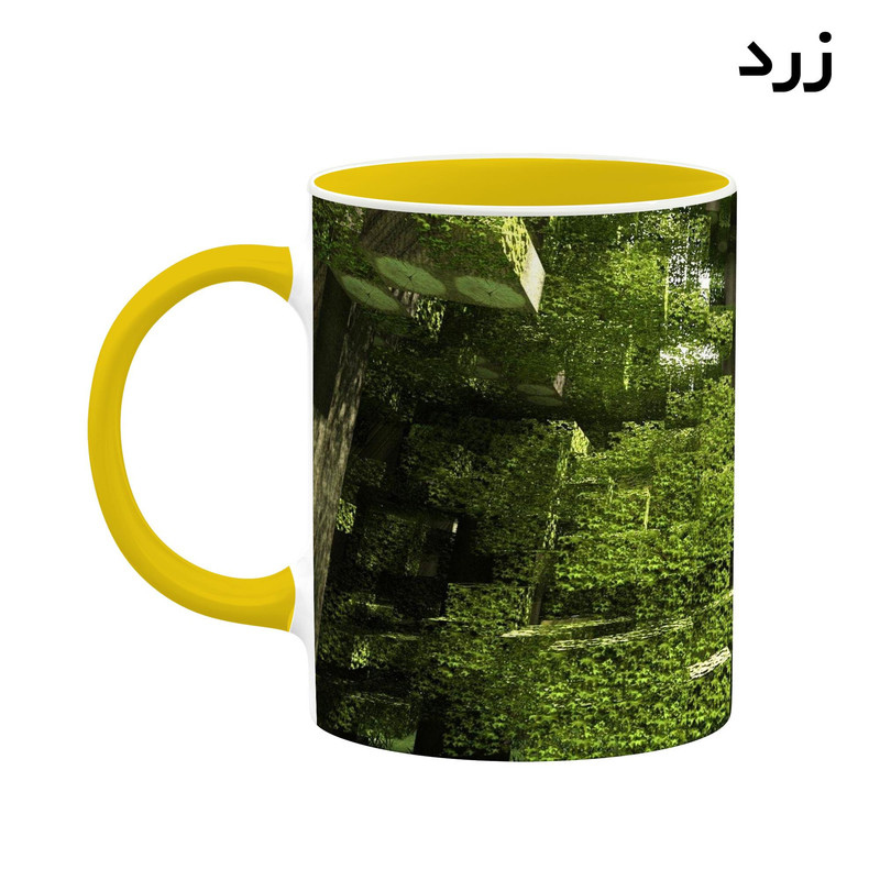 فاکس شاپ ماگ کاکتی طرح ماینکرافت minecraft مدل mgh41076