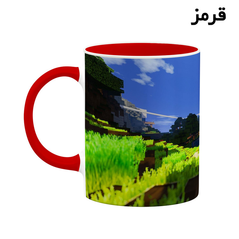 فاکس شاپ ماگ کاکتی طرح ماینکرافت minecraft مدل mgh41338
