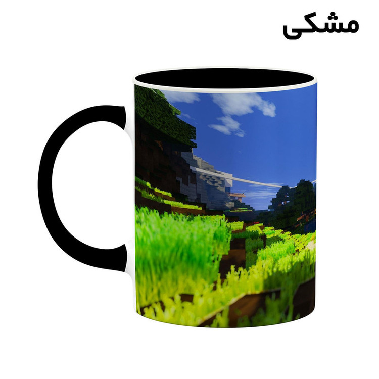 فاکس شاپ ماگ کاکتی طرح ماینکرافت minecraft مدل mgh41338
