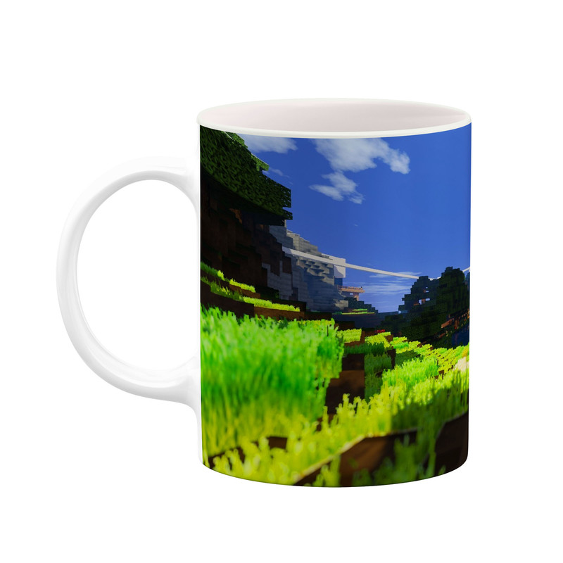فاکس شاپ ماگ کاکتی طرح ماینکرافت minecraft مدل mgh41338