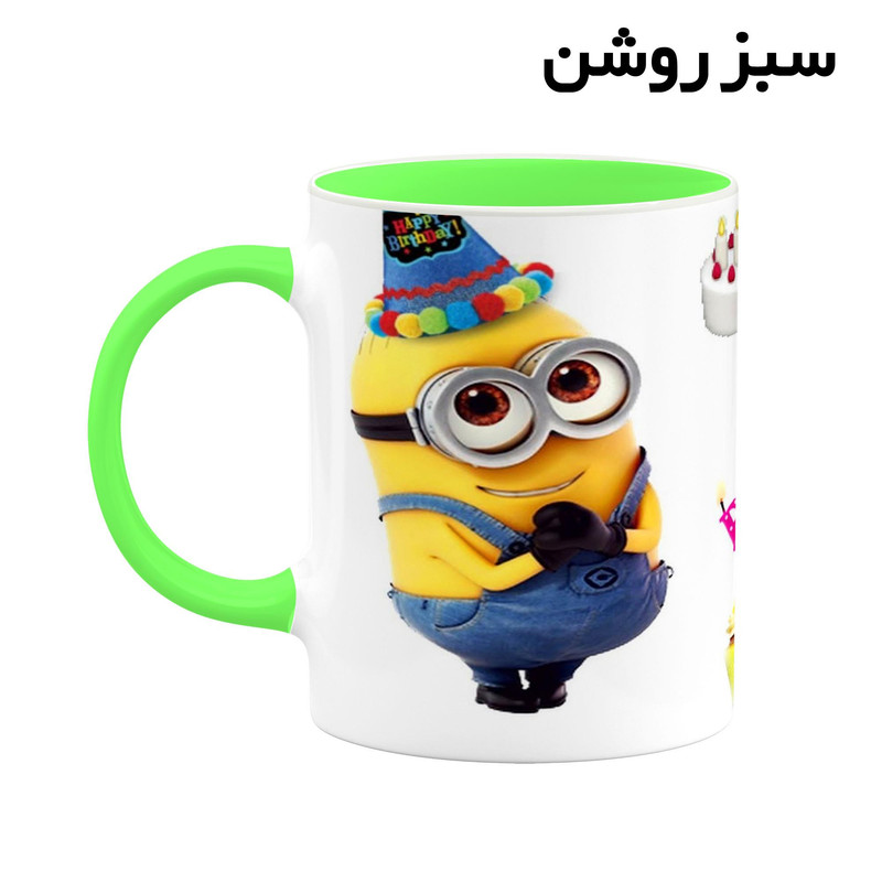 فاکس شاپ ماگ کاکتی طرح minion مینیون مدل mgh42615