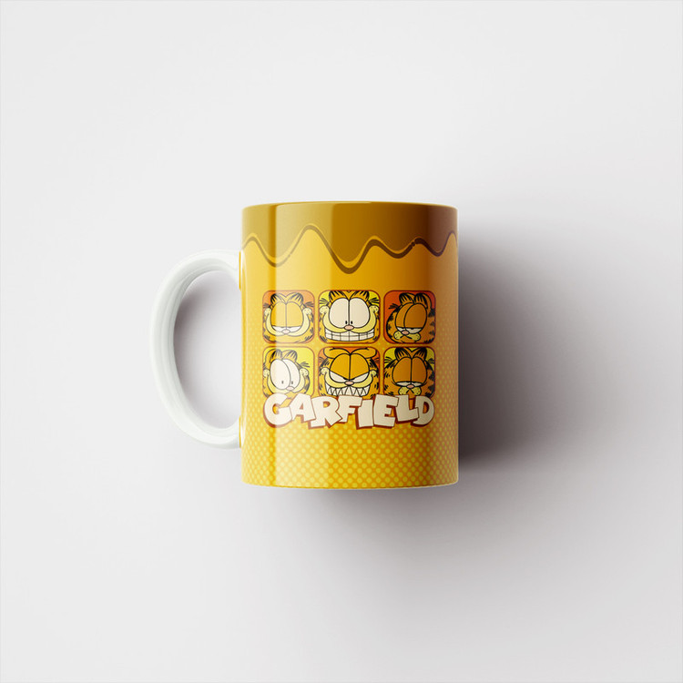 فاکس شاپ ماگ طرح گارفیلد Garfield کدM290