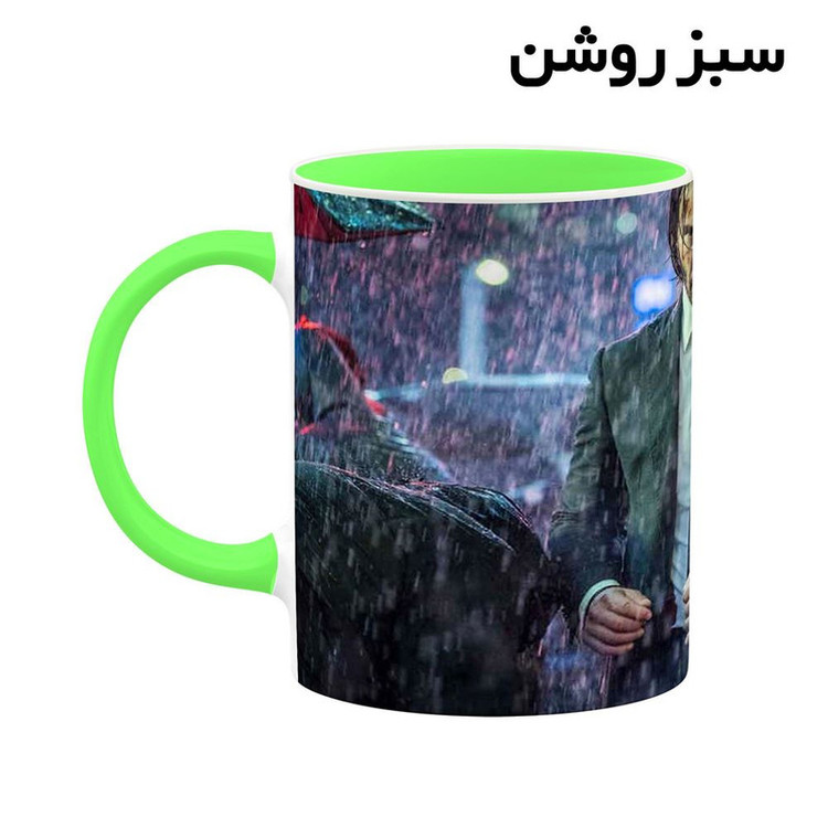 فاکس شاپ ماگ کاکتی طرح جان ویک john wick 4 مدل mgh26463